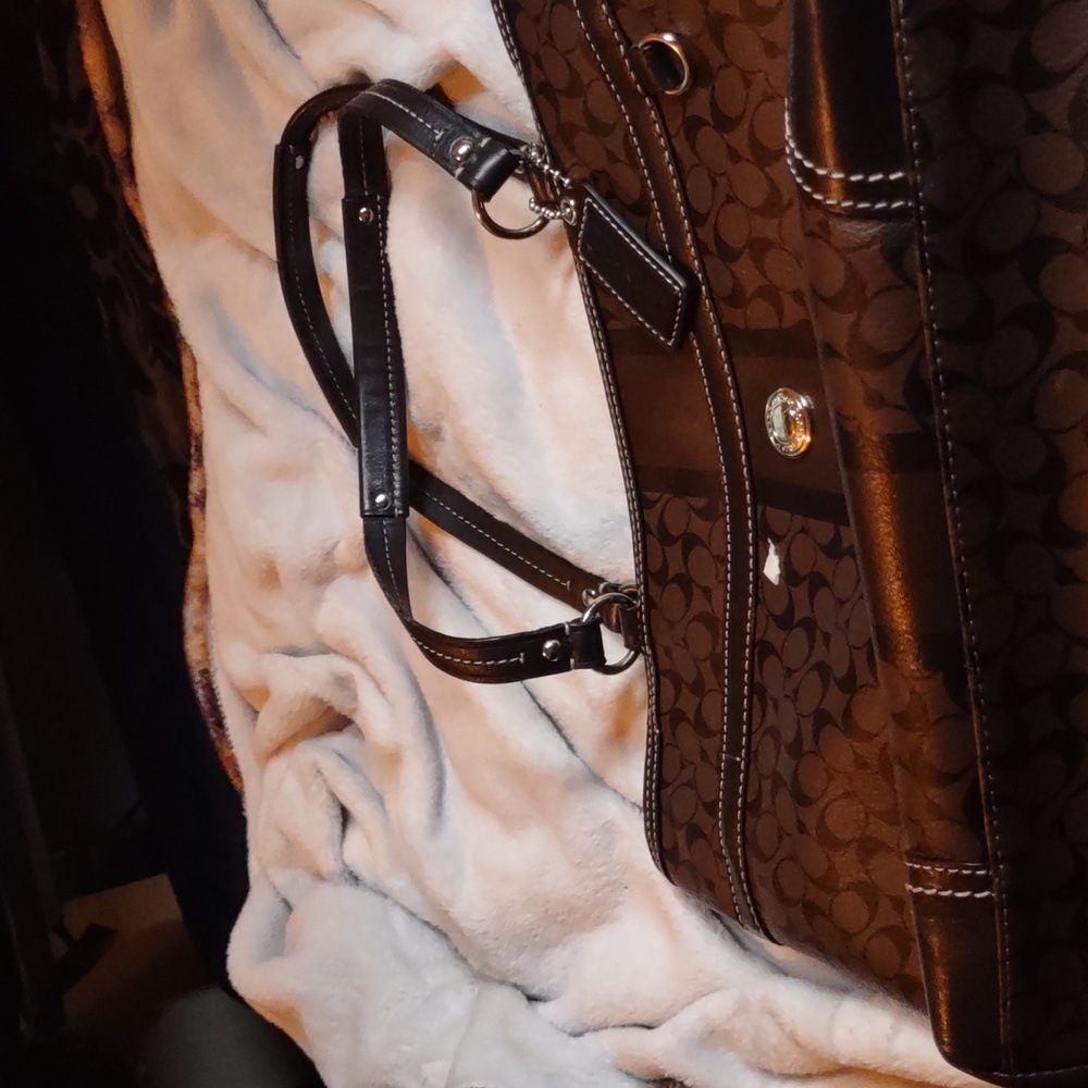 Coach Med Briefcase Gem